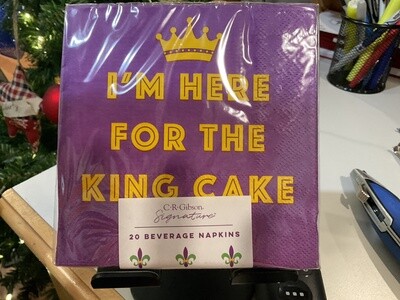 I’m here for the King Cake napkin
