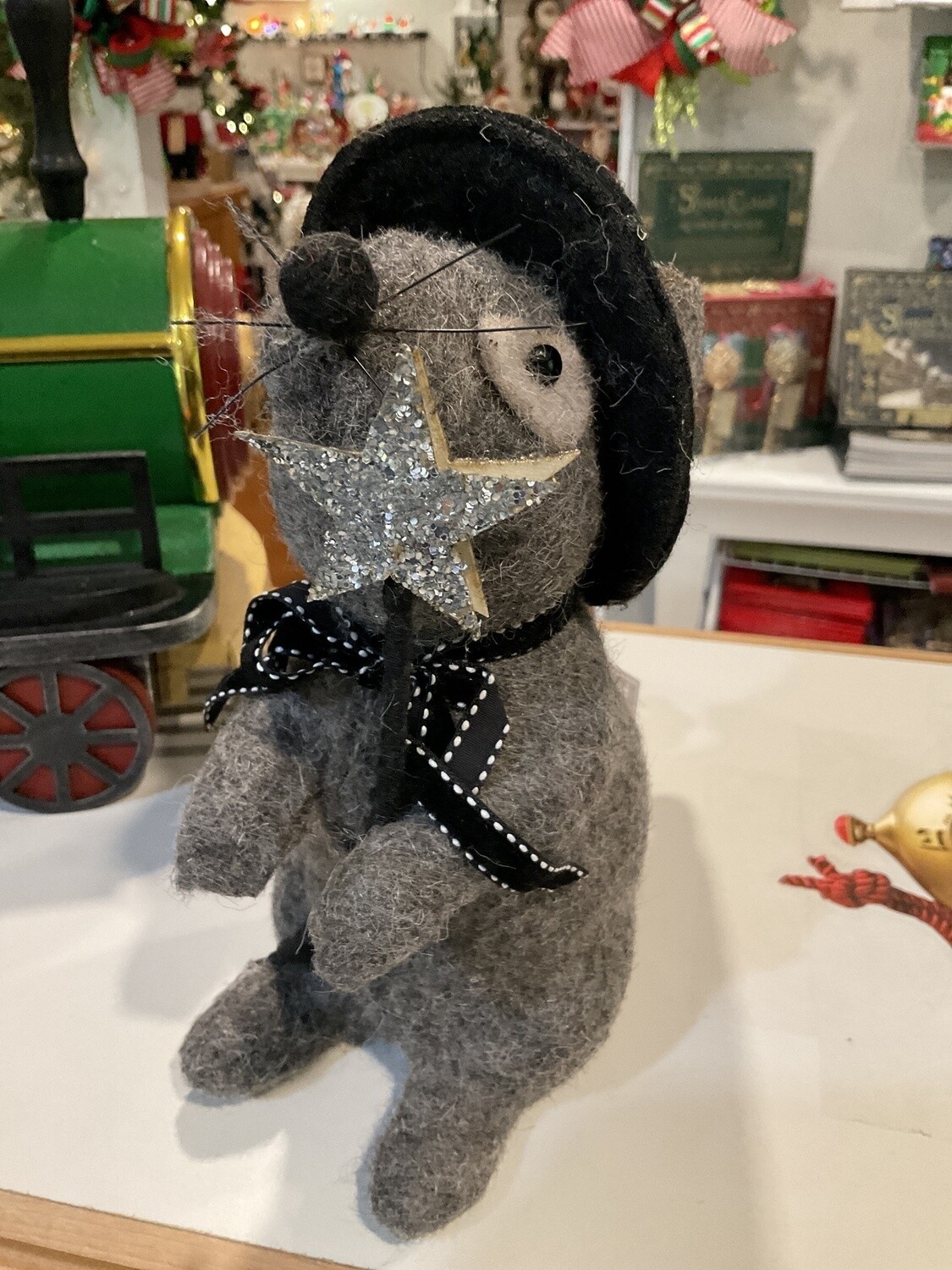 Wooly mouse, witch, figure