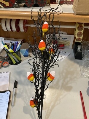 Twig &amp; Candy Corn pick
