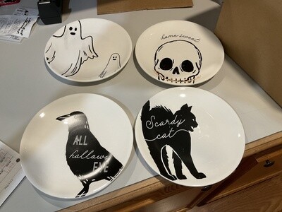 Halloween plate