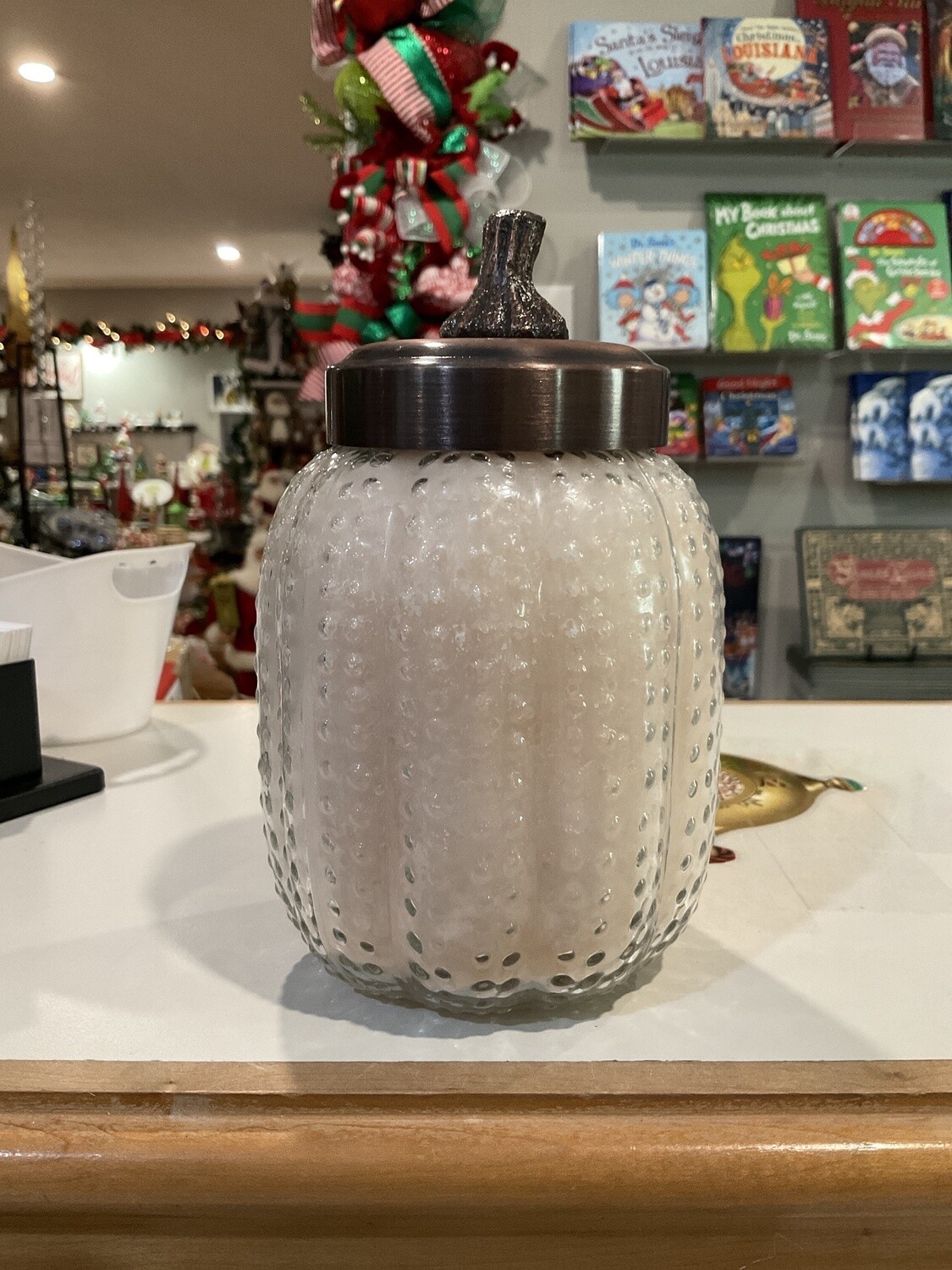 Pumpkin jar, candle, pumpkin Chata