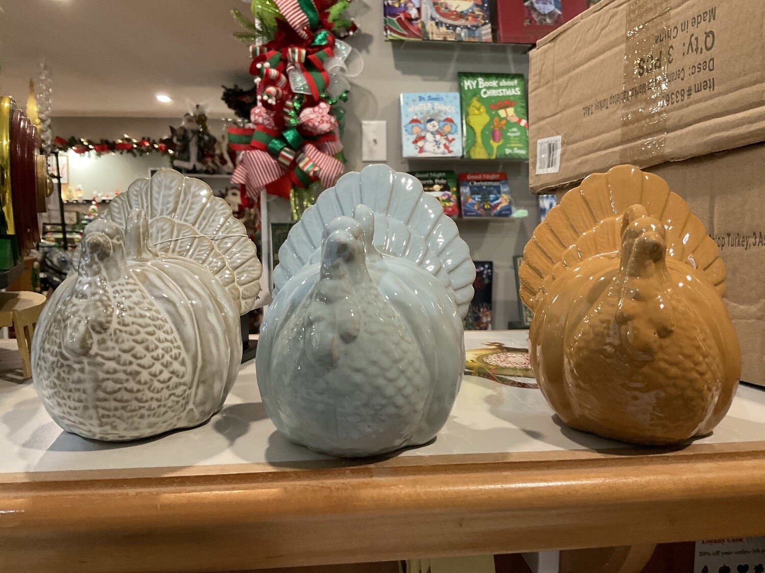 Pumpkin turkeys