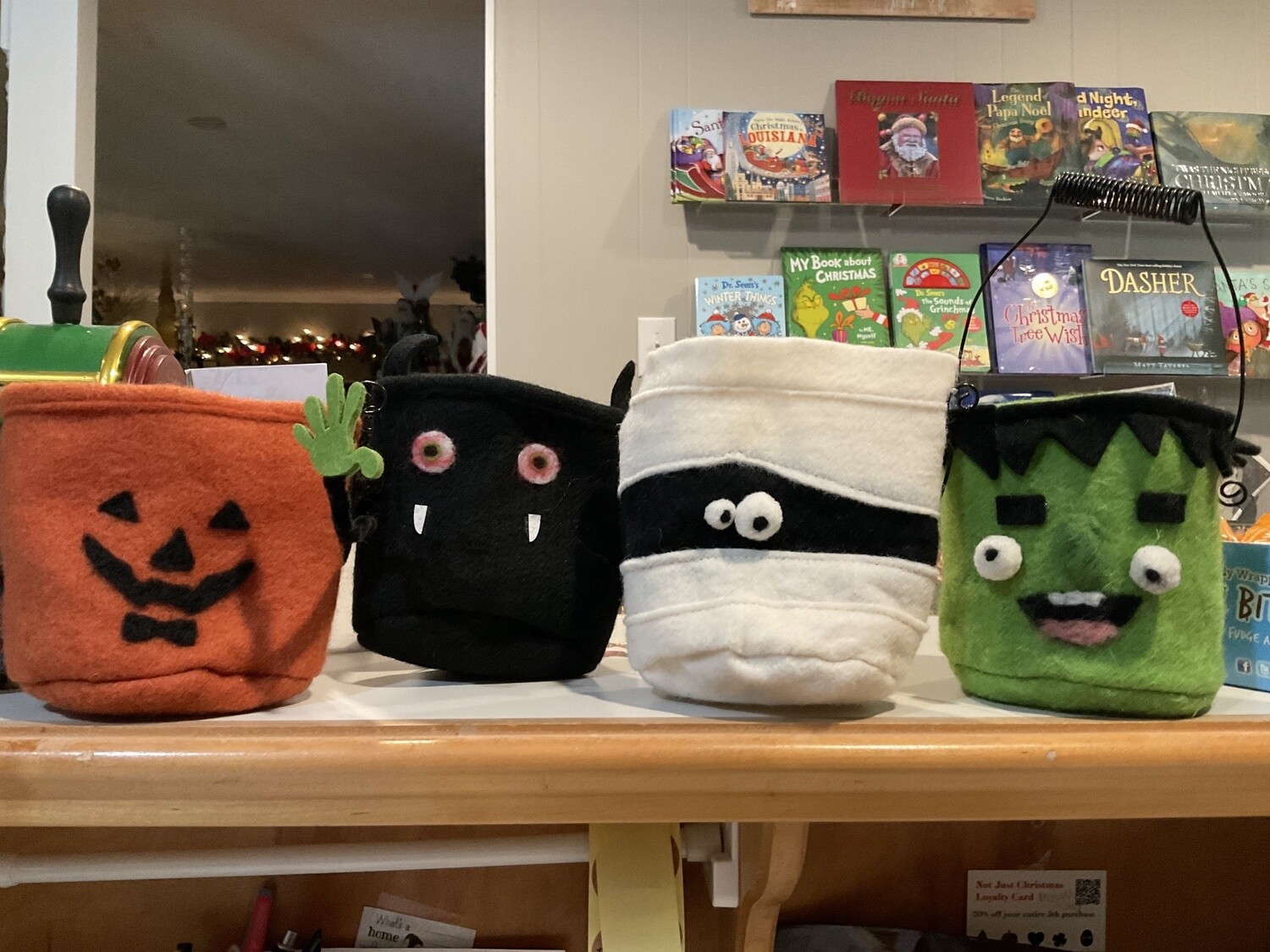 Character, candy basket