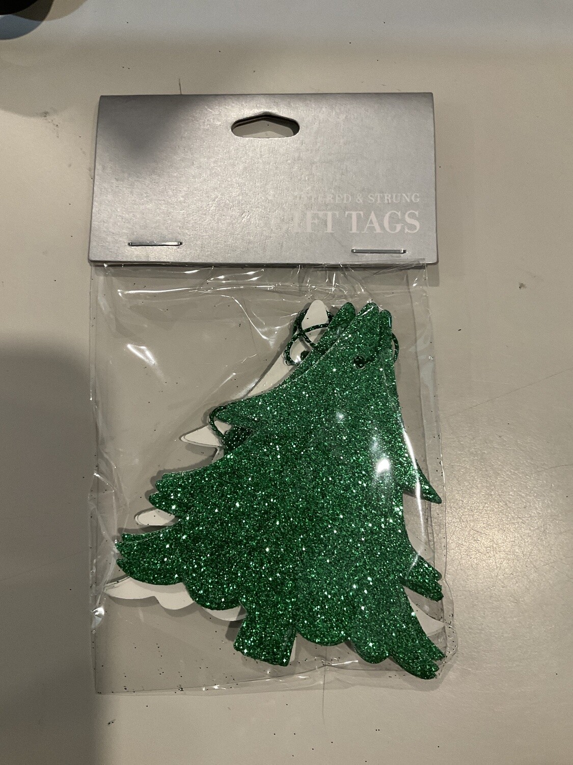 Green Tree gift tags