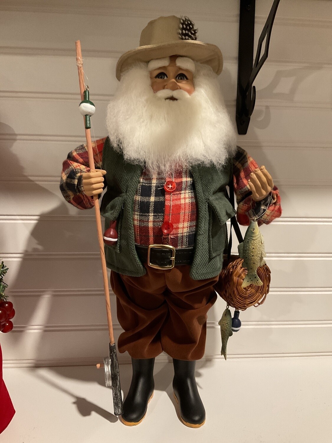 Fishing Santa