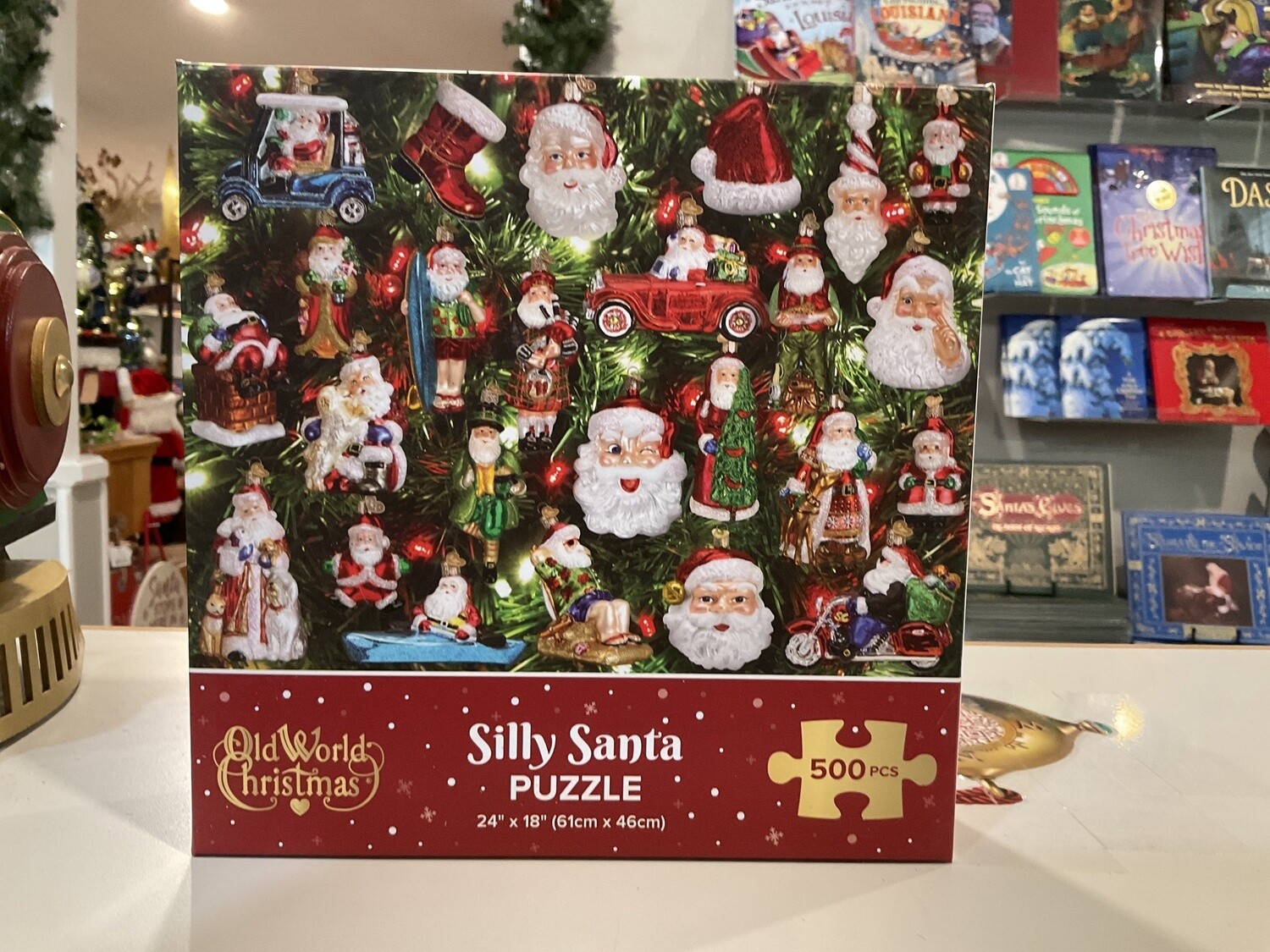 Silly Santa puzzle