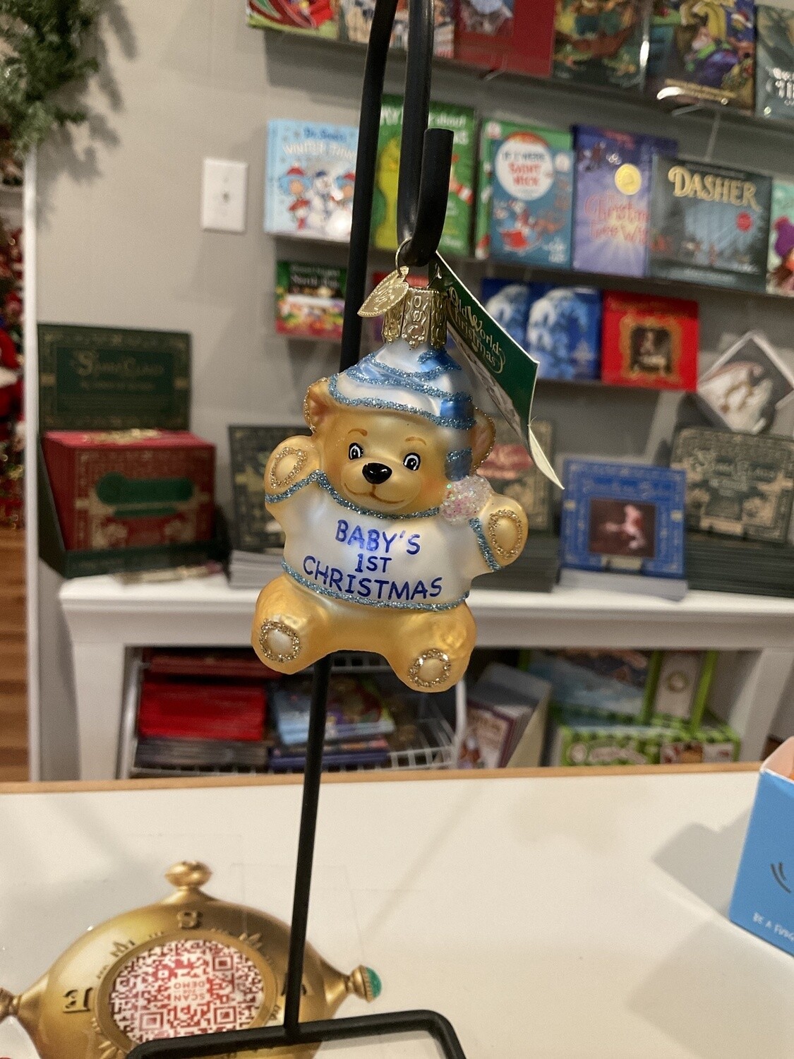 Baby Boy’s First Teddy Bear