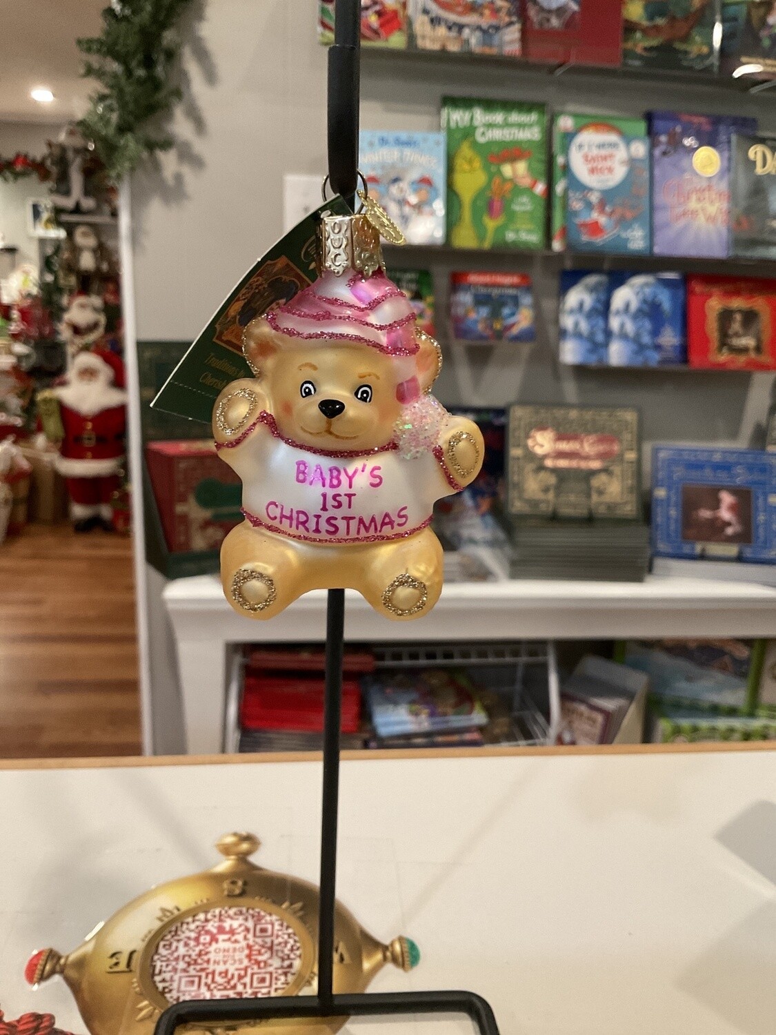 Baby Girl’s First Teddy Bear