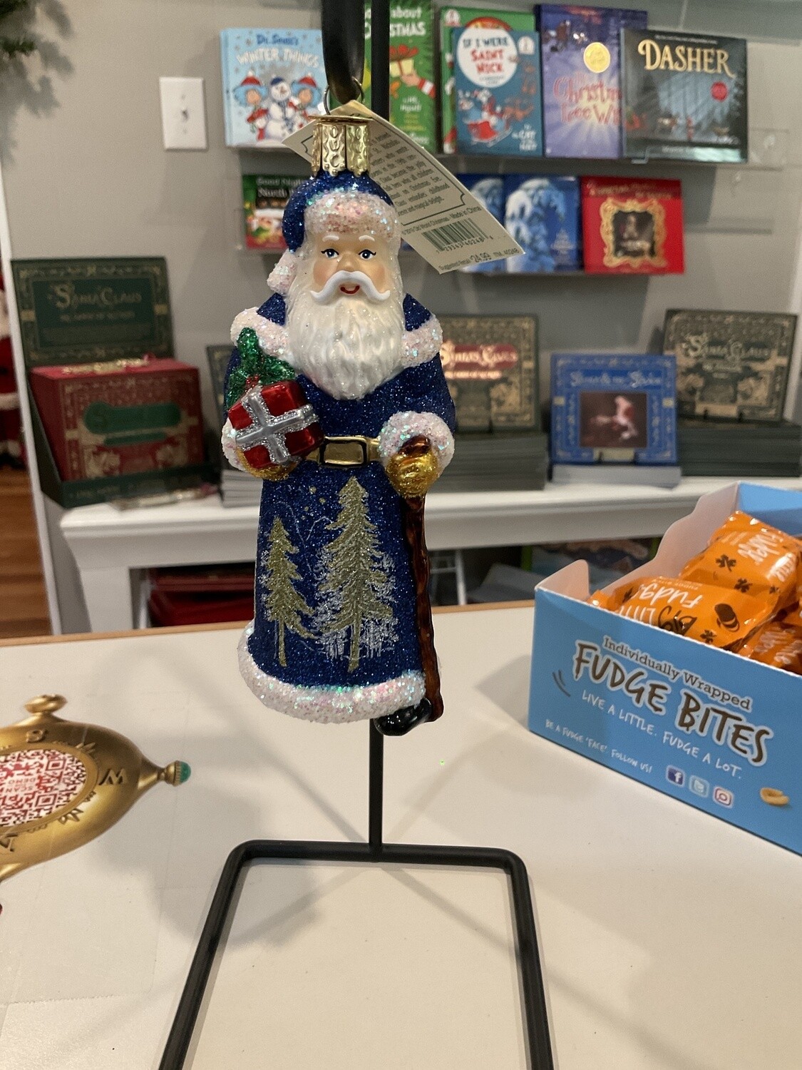 Glistening Midnight Santa