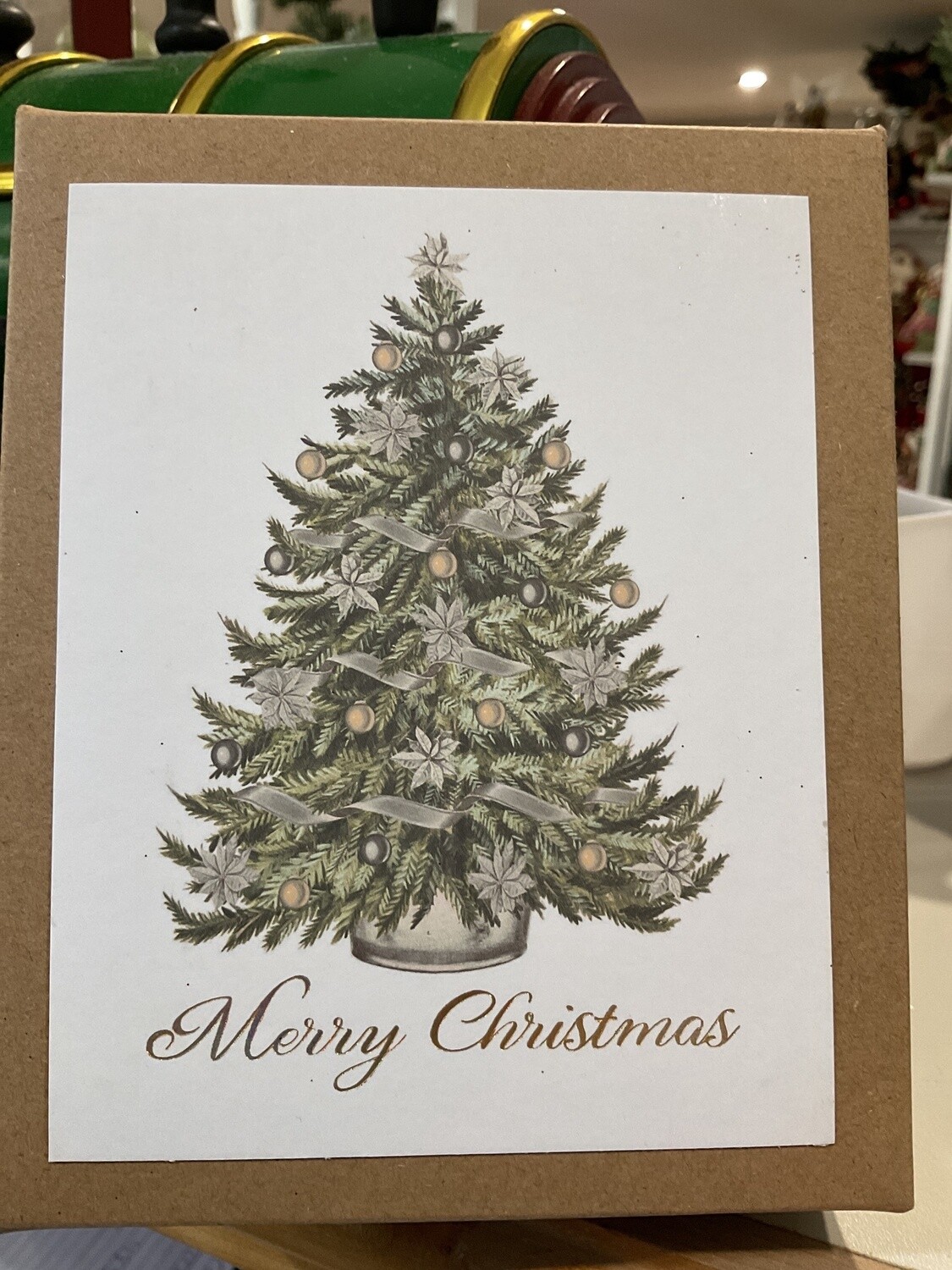 Winter tree cards