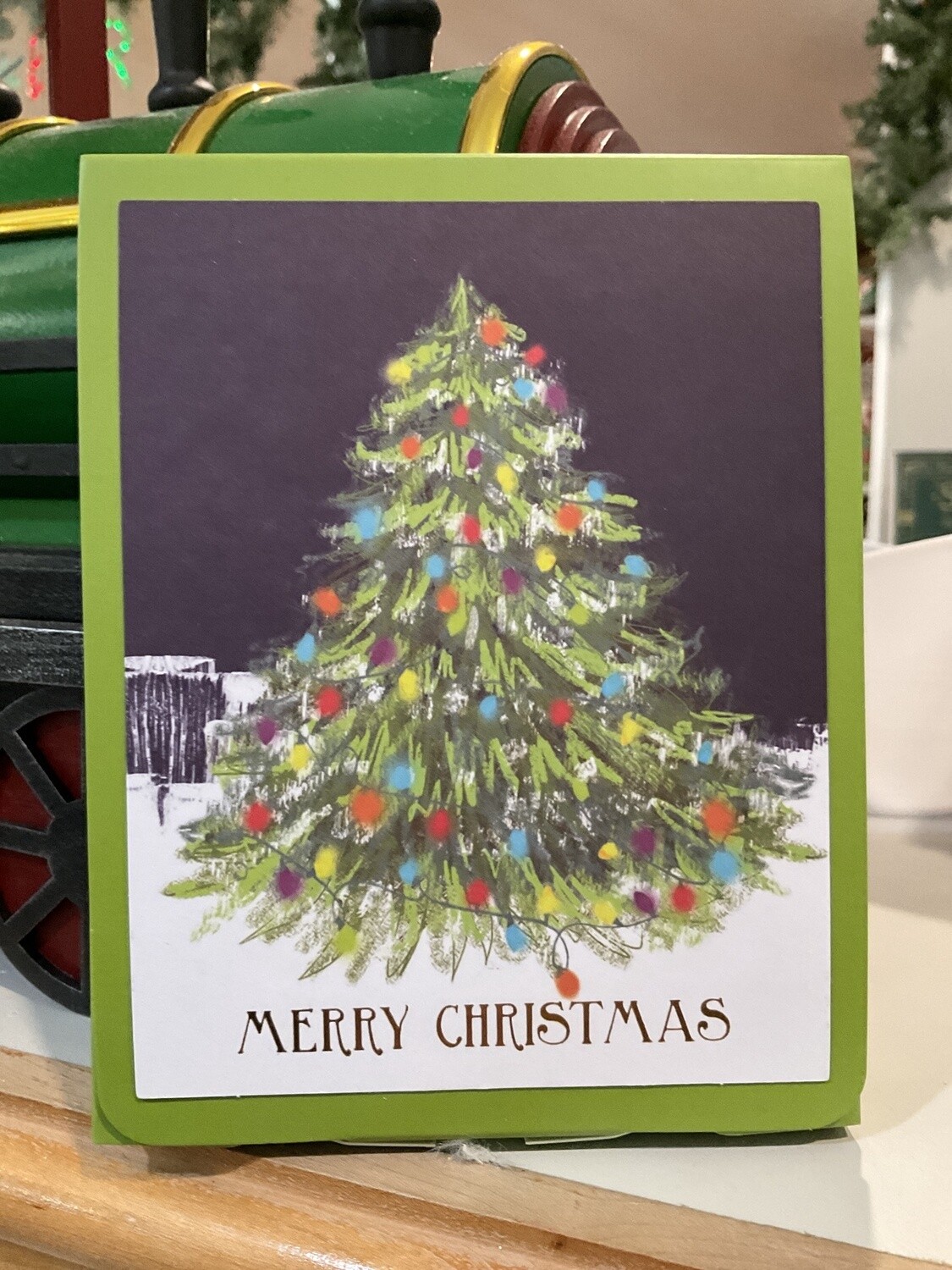 Tree lighting cards pk 5