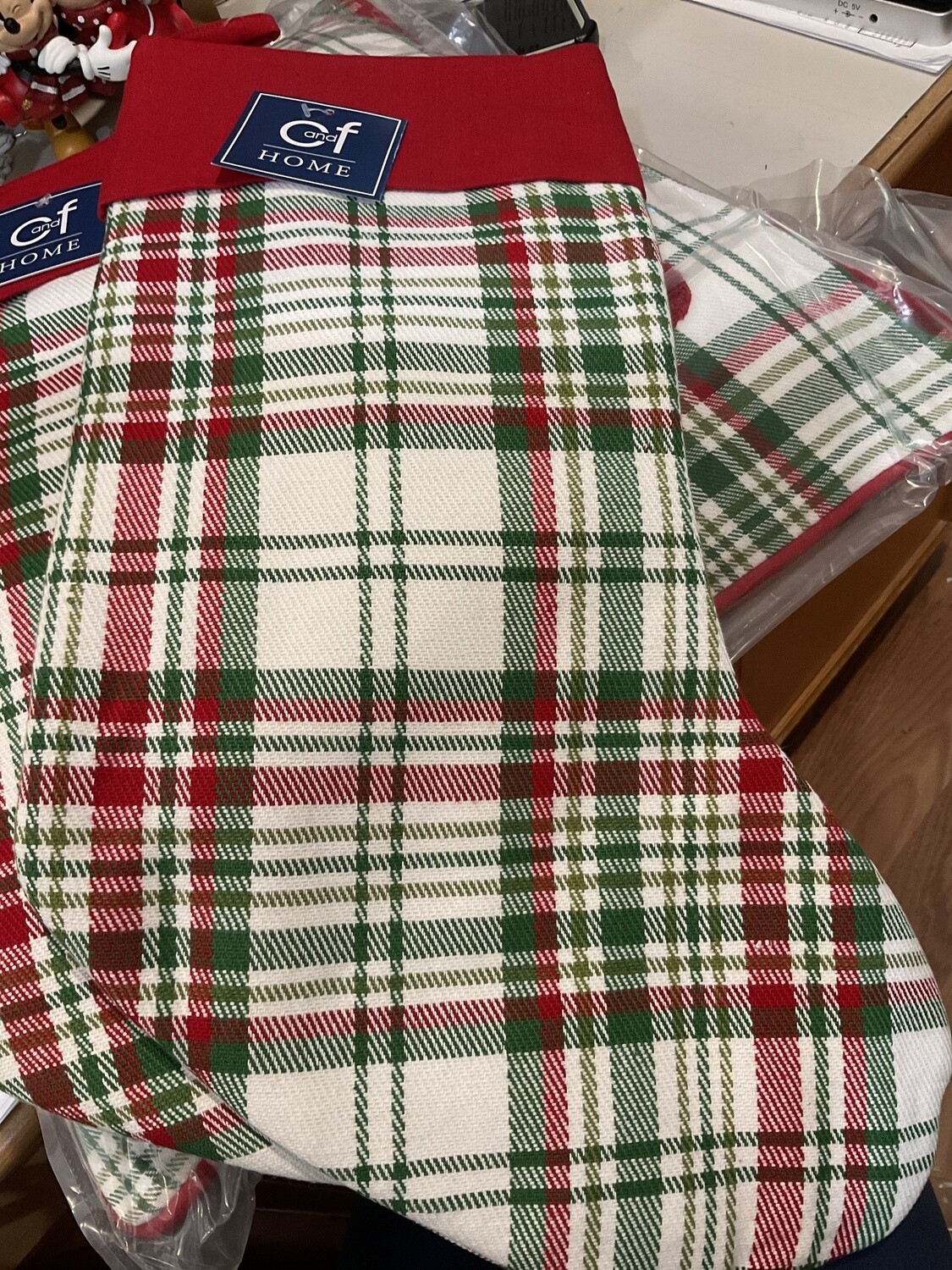 Joel Plaid Stocking