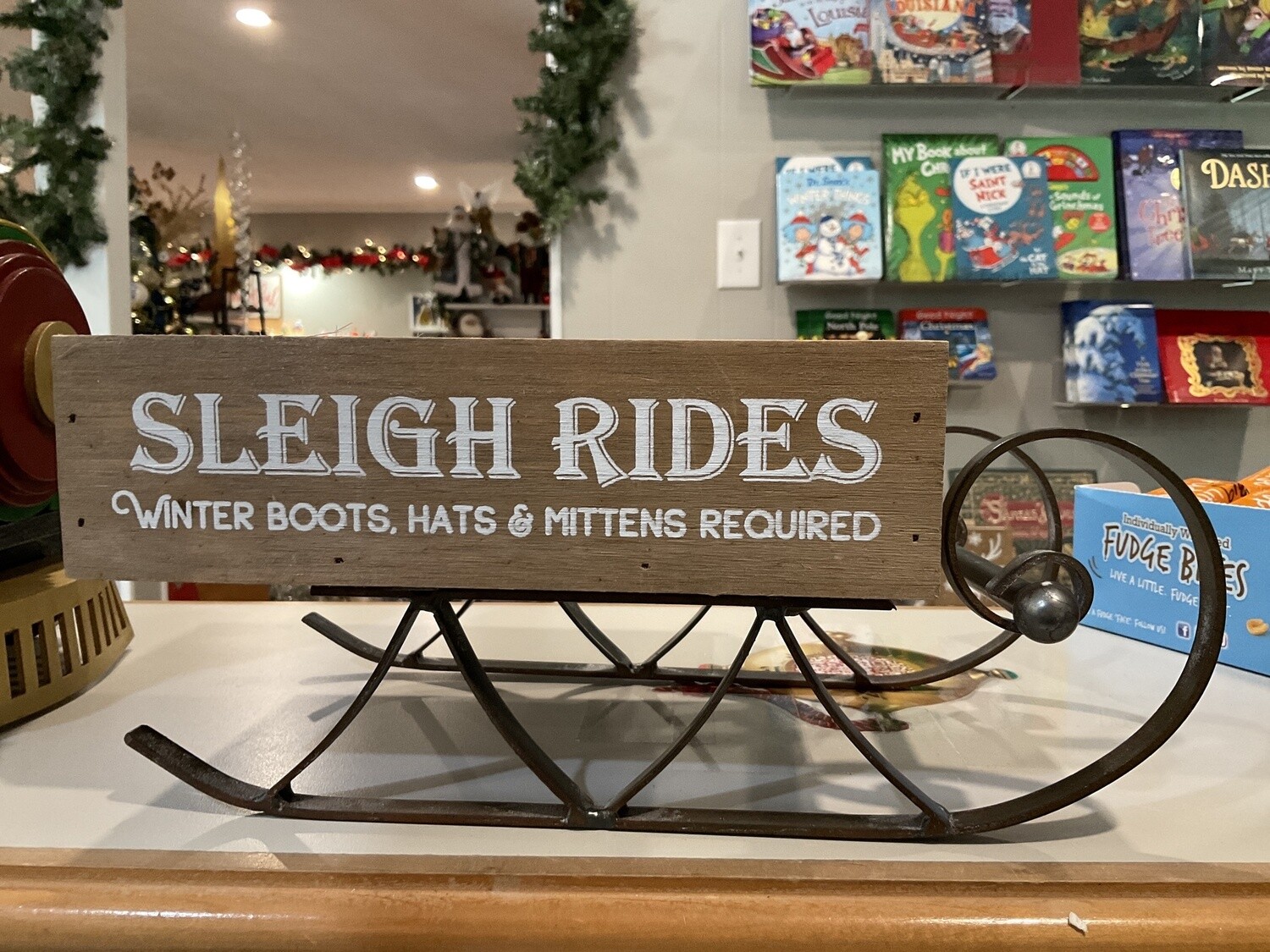 Wood Sled organizer/Planter