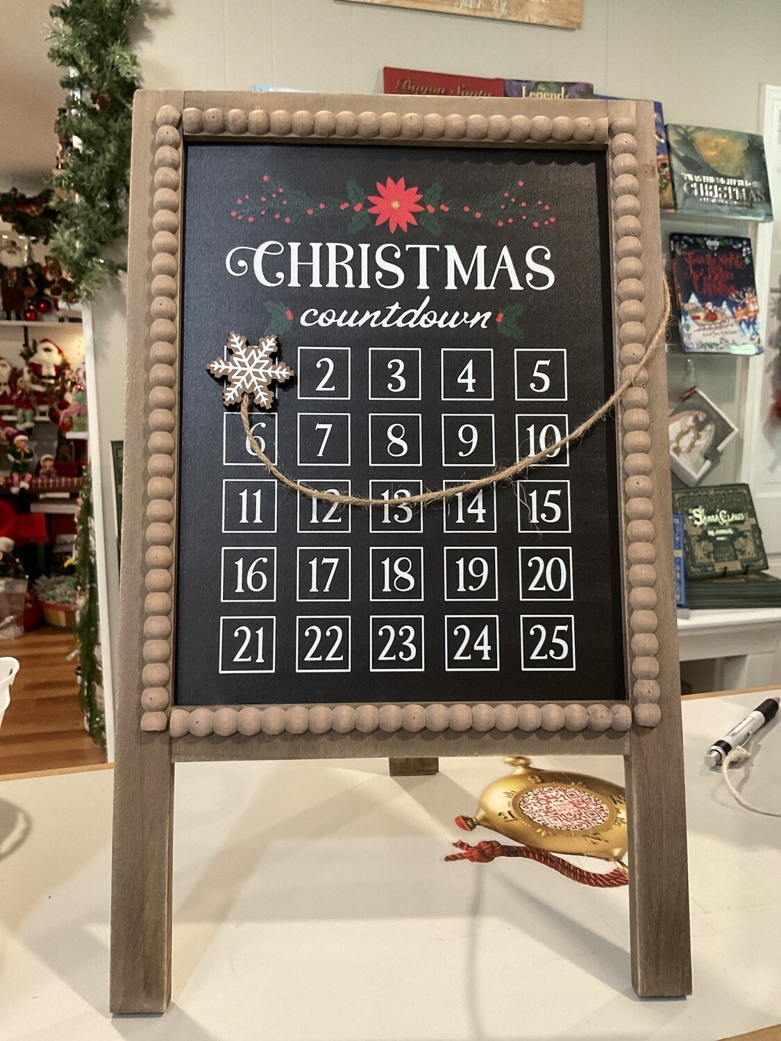 Woodland Lodge countdown calendar