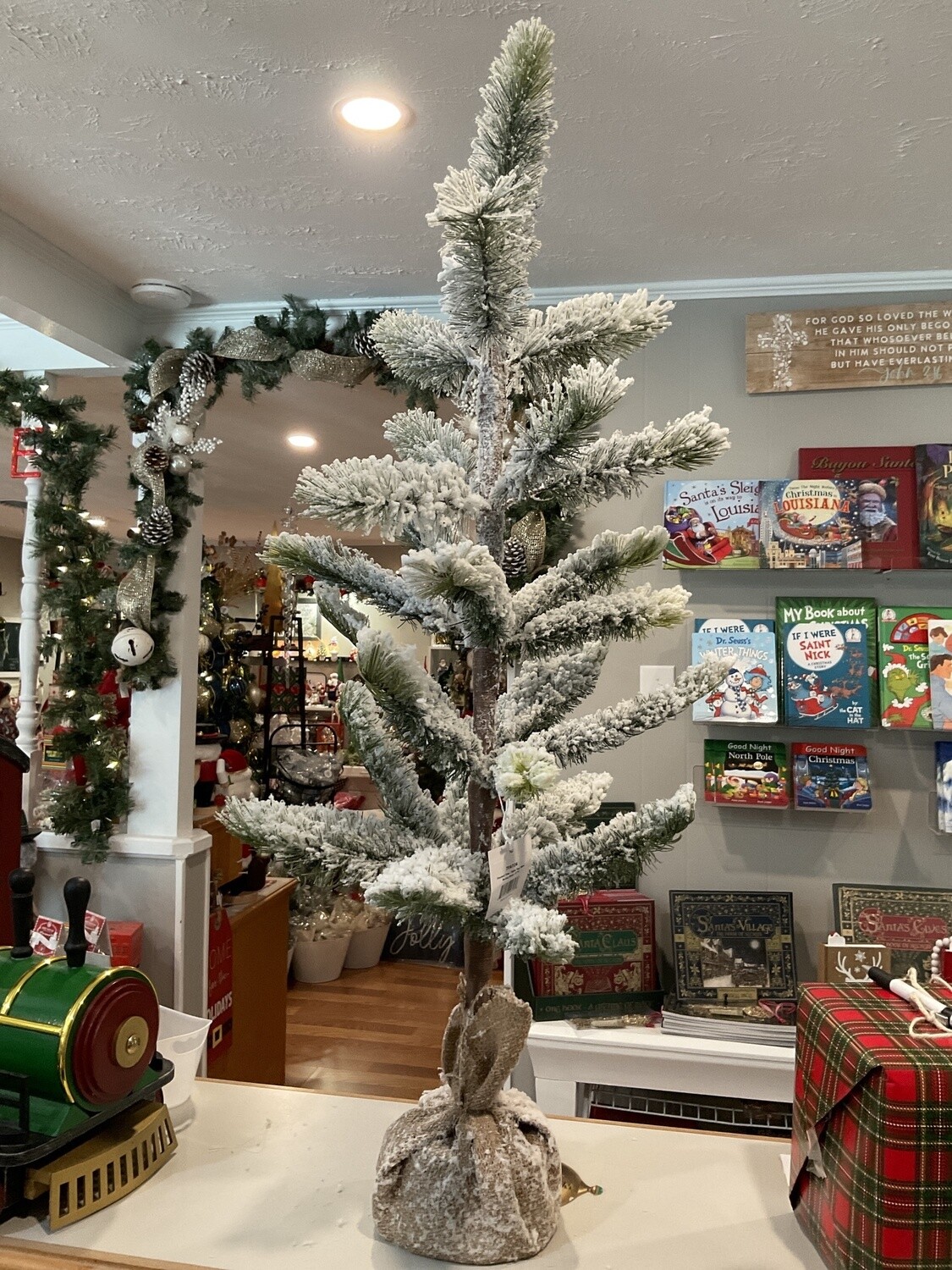 Frosted tree