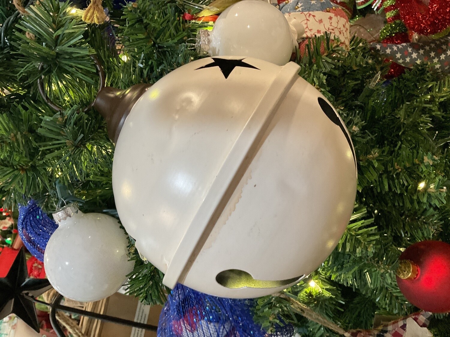 Distress, cream, metal, jingle bell