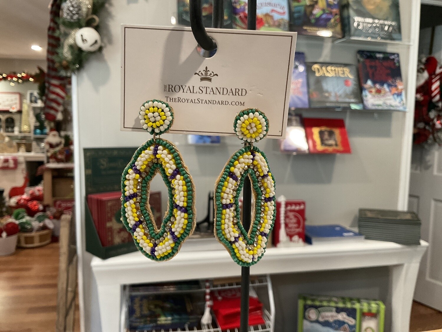 King Cake Earrings