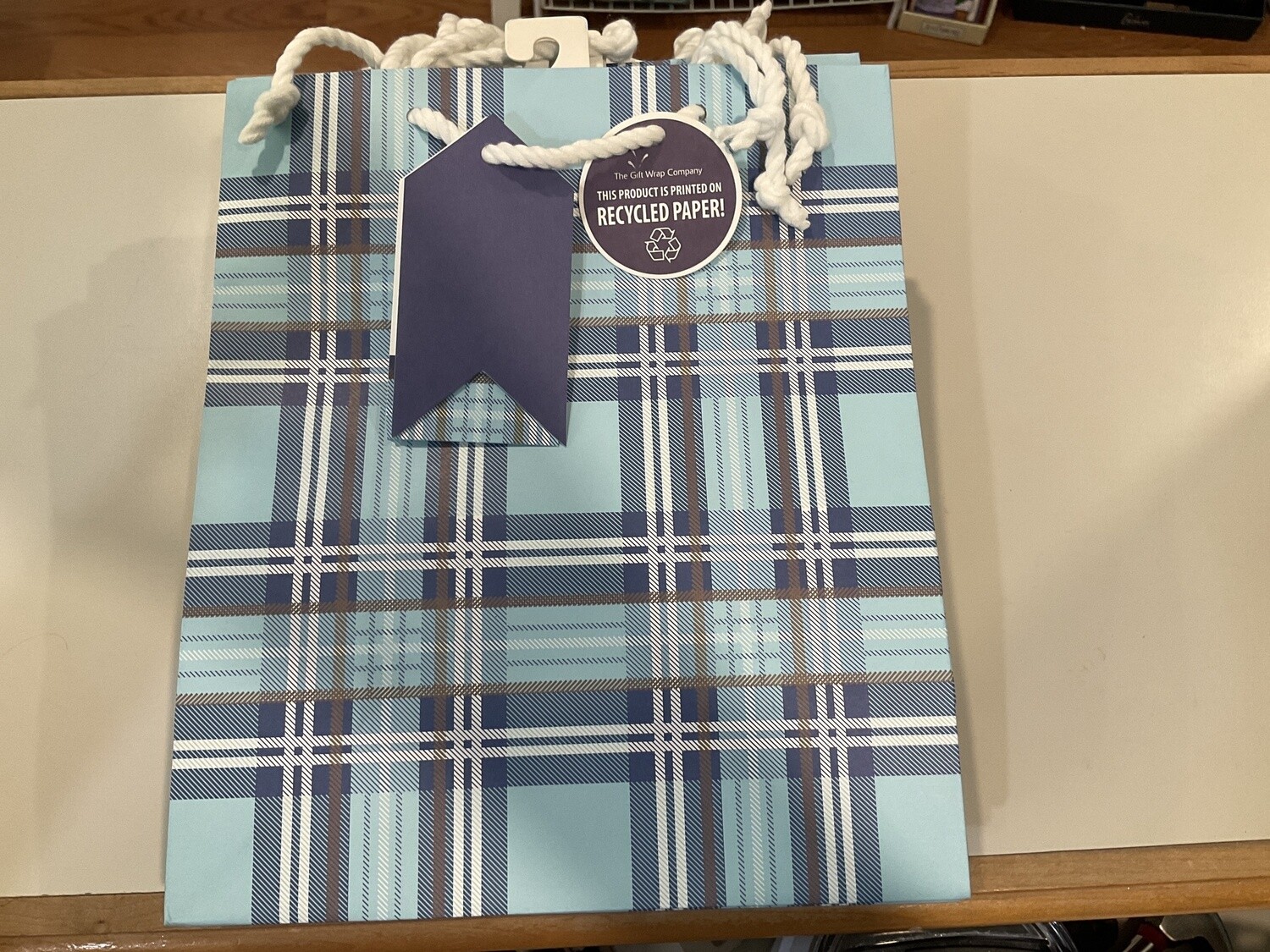 Blue Gift bag