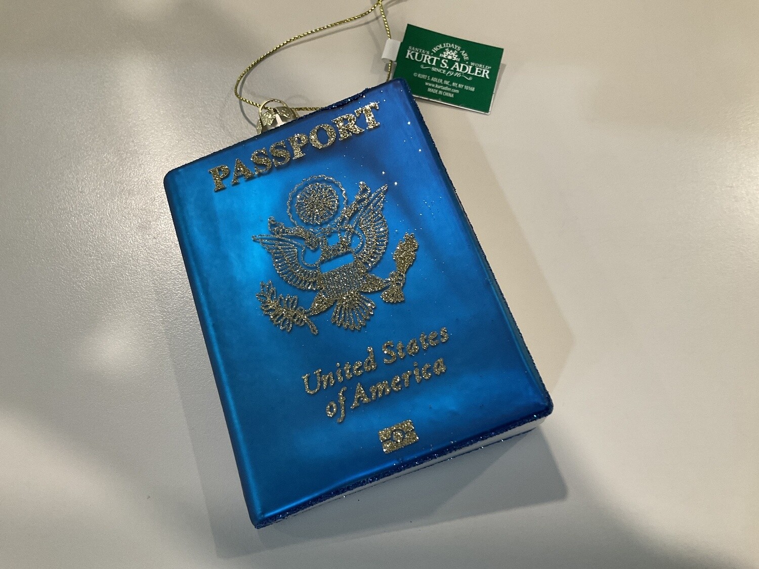 Passport ornament
