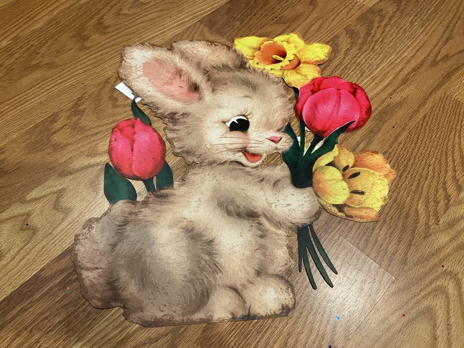 Vintage bunny sign