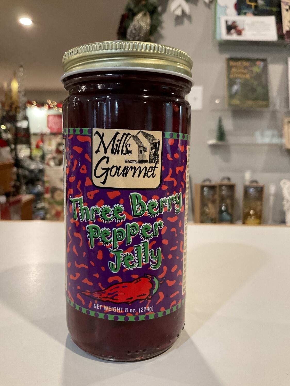 Three Berry Pepper Jelly