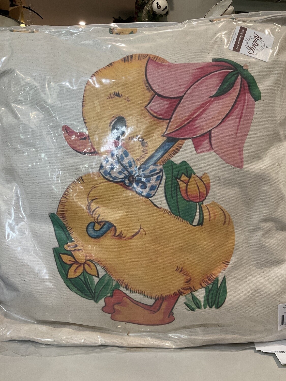 Vintage Duck Pillow