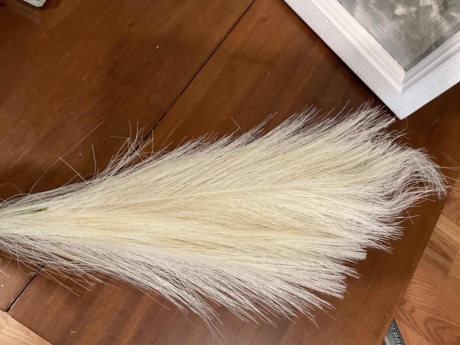 Cream, plume, bush, pick