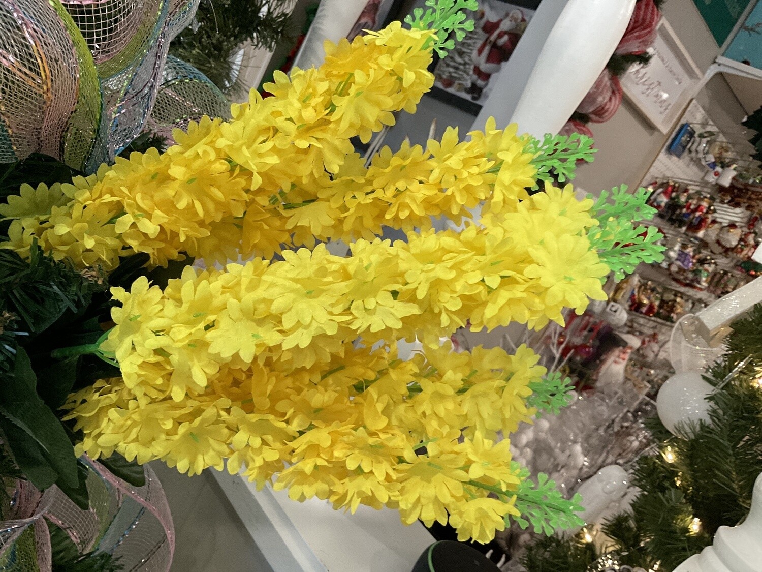Silk lilac, bush, yellow