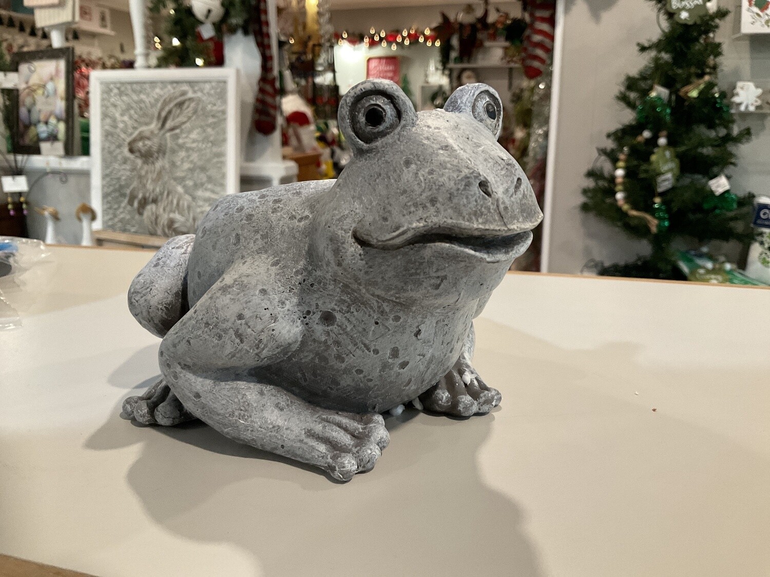 Mini frog pudgy planter