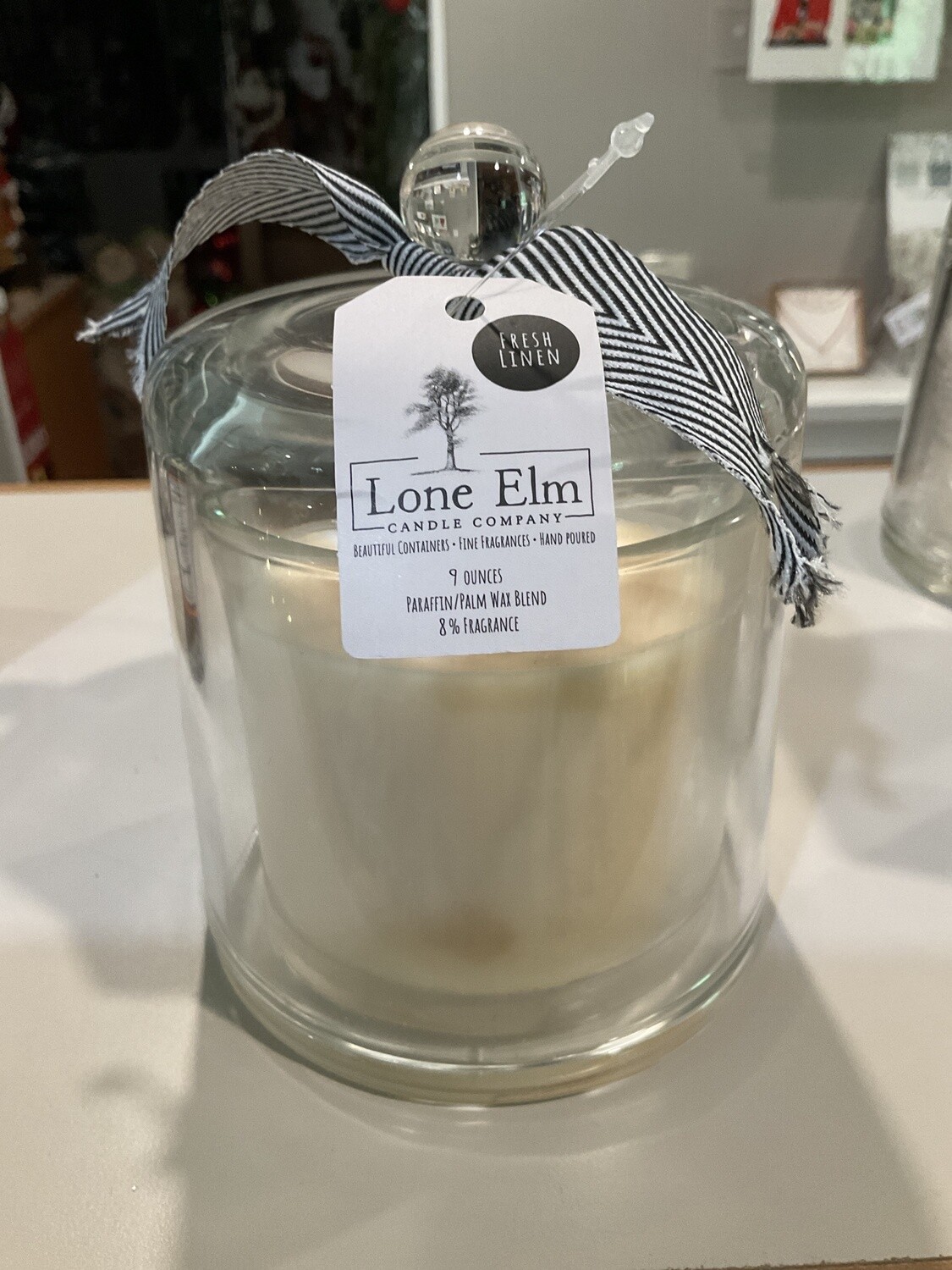 Fresh linen candle