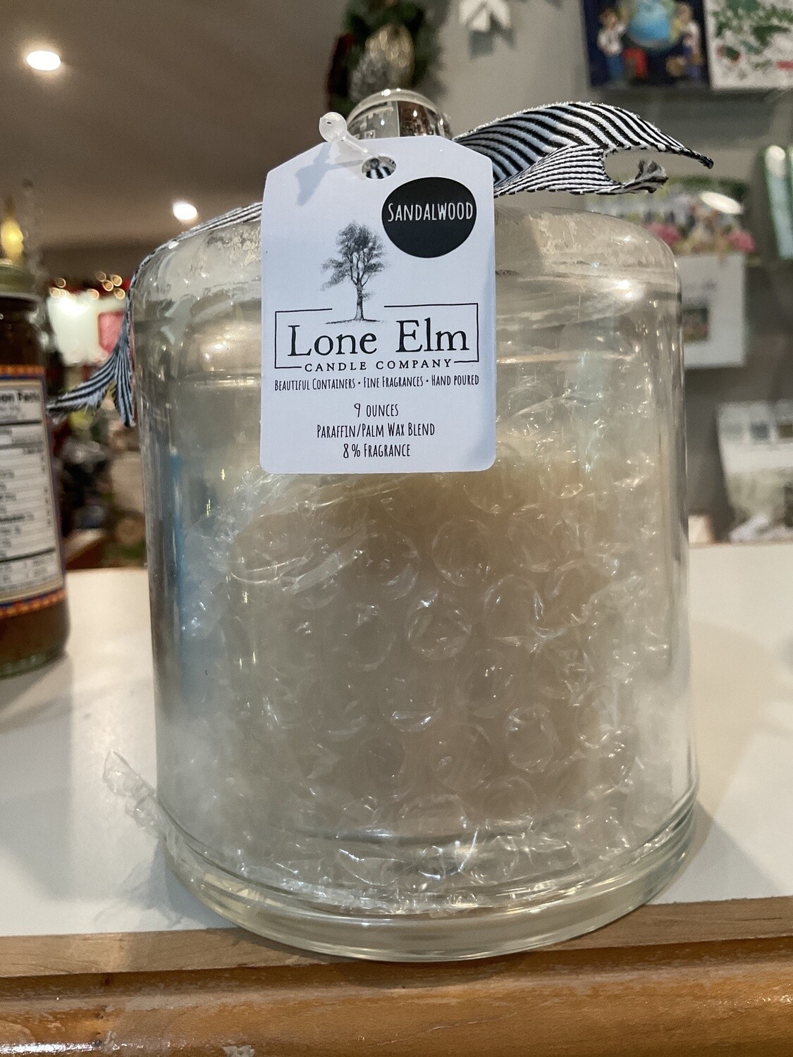 Sandalwood candle
