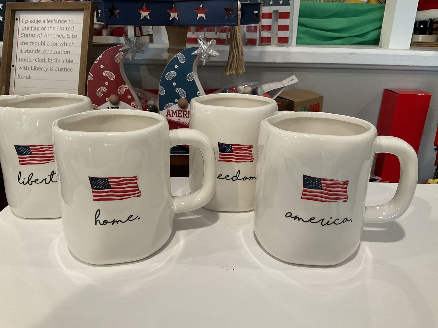 Americana Mugs 4 styles