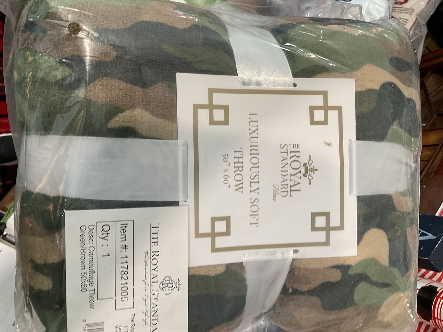 Camo blanket