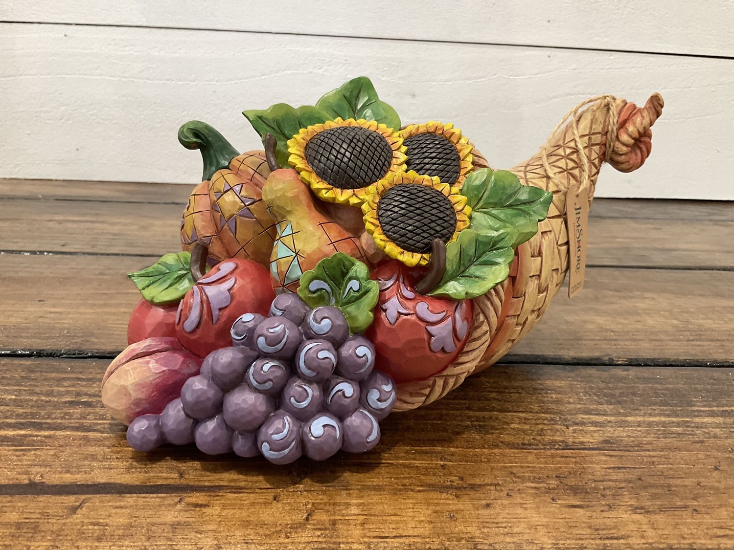 Cornucopia with sunflower