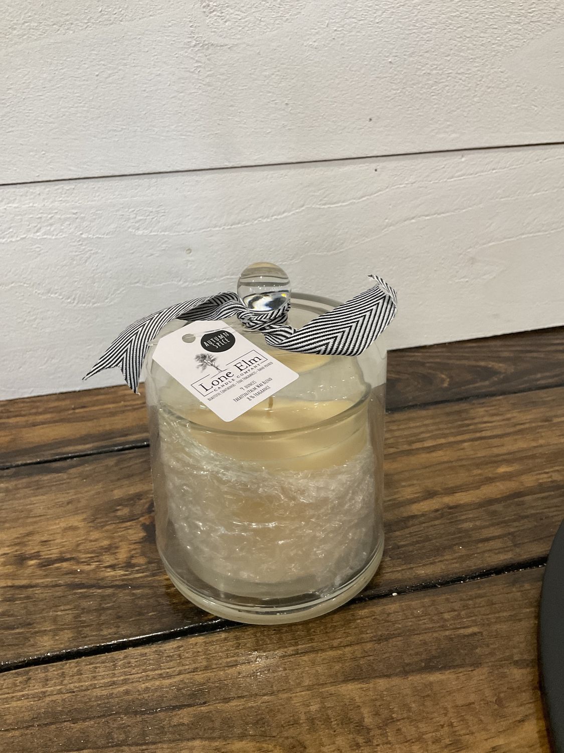 Autumn spice candle