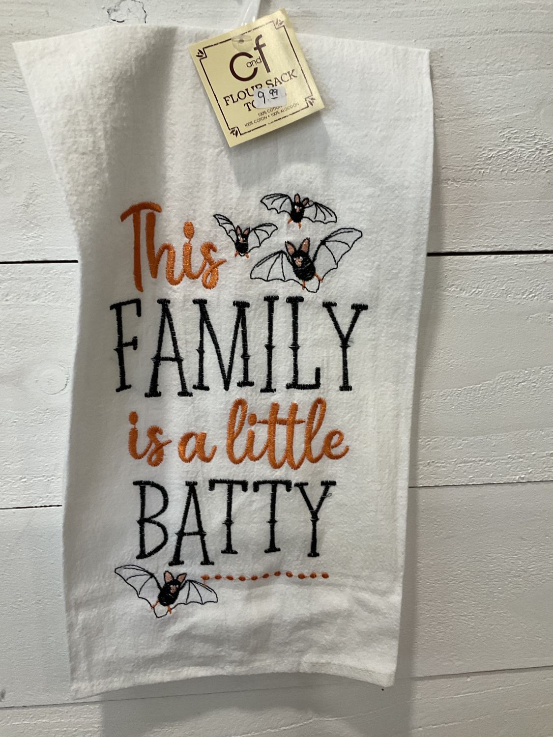 His family is a little batty