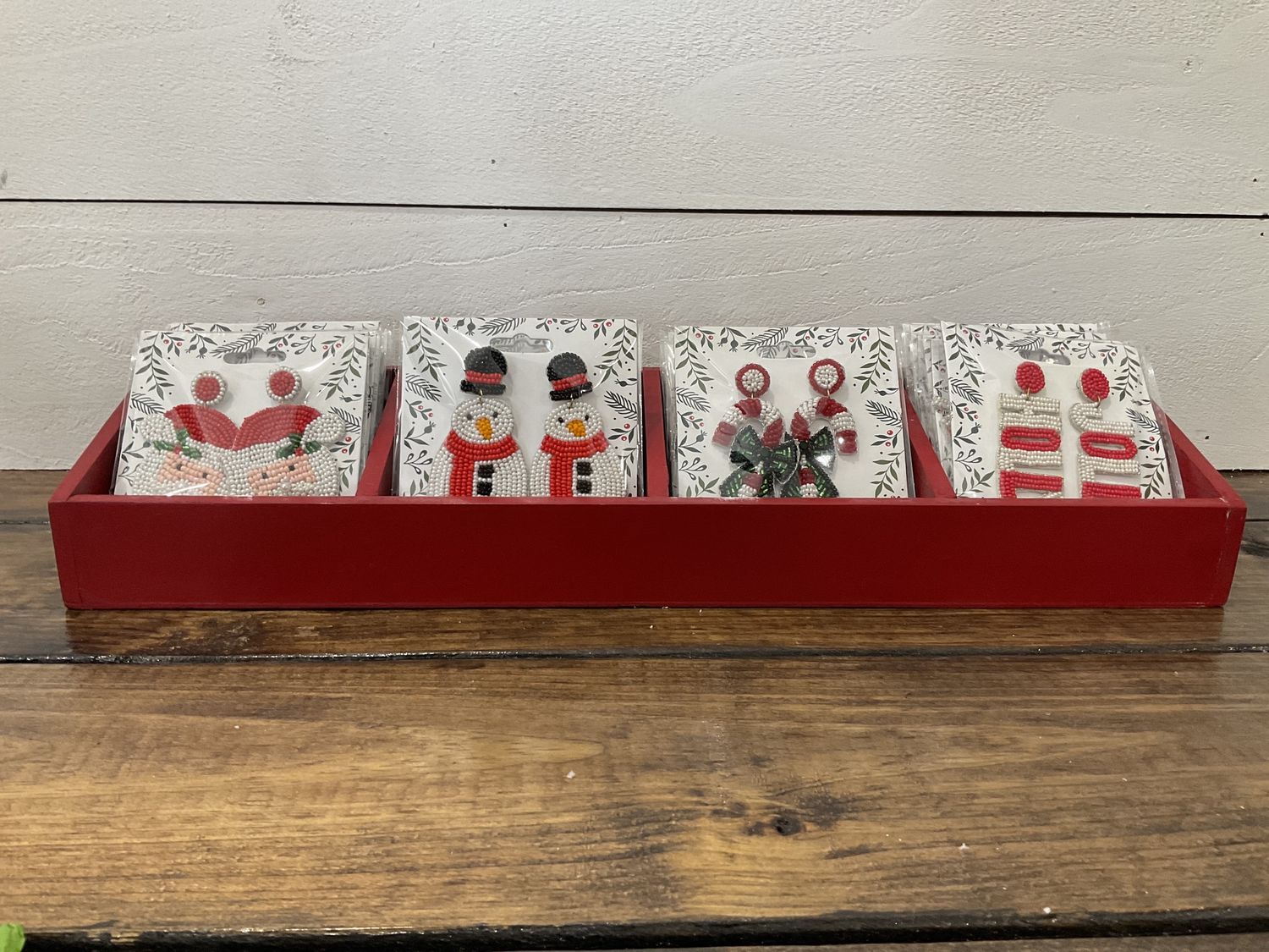 Christmas earrings