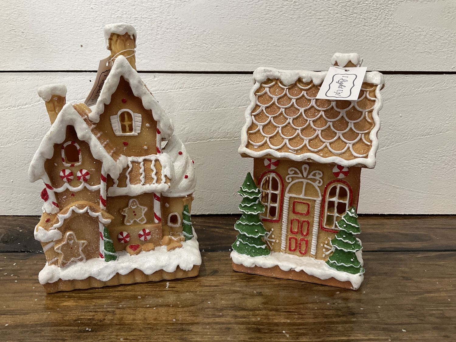 Gingerbread house with LED light