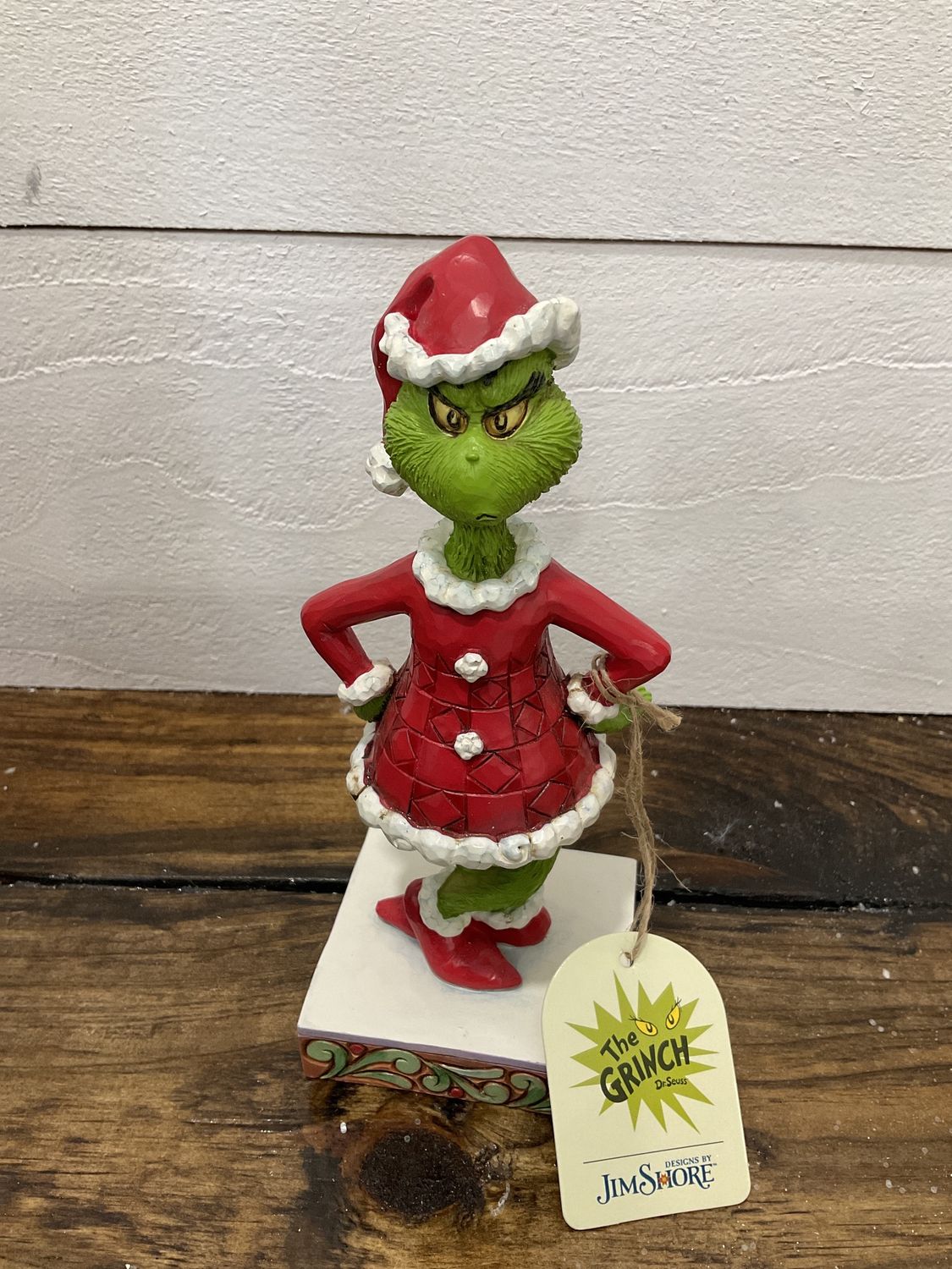 Grinch with hands on hips