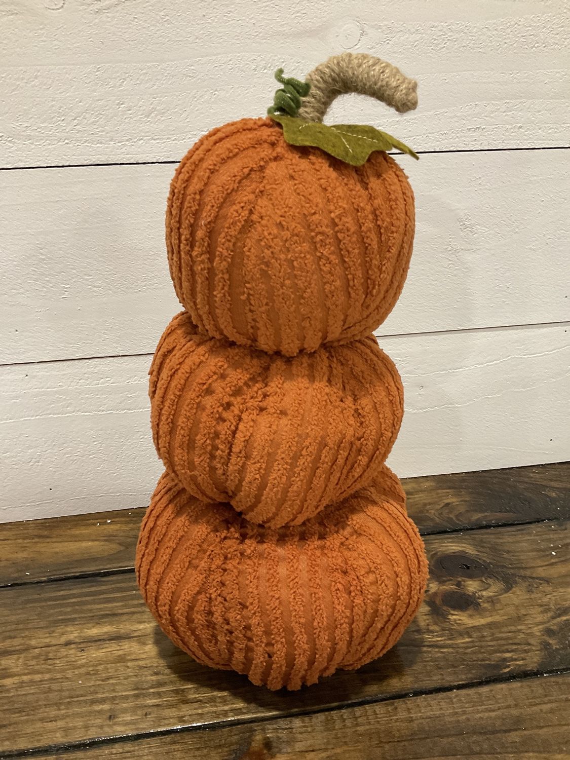 Orange Chanel pumpkin stack