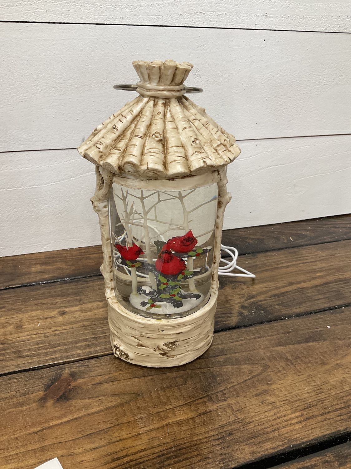 10” LED SWIRL CARDINAL BIRCH