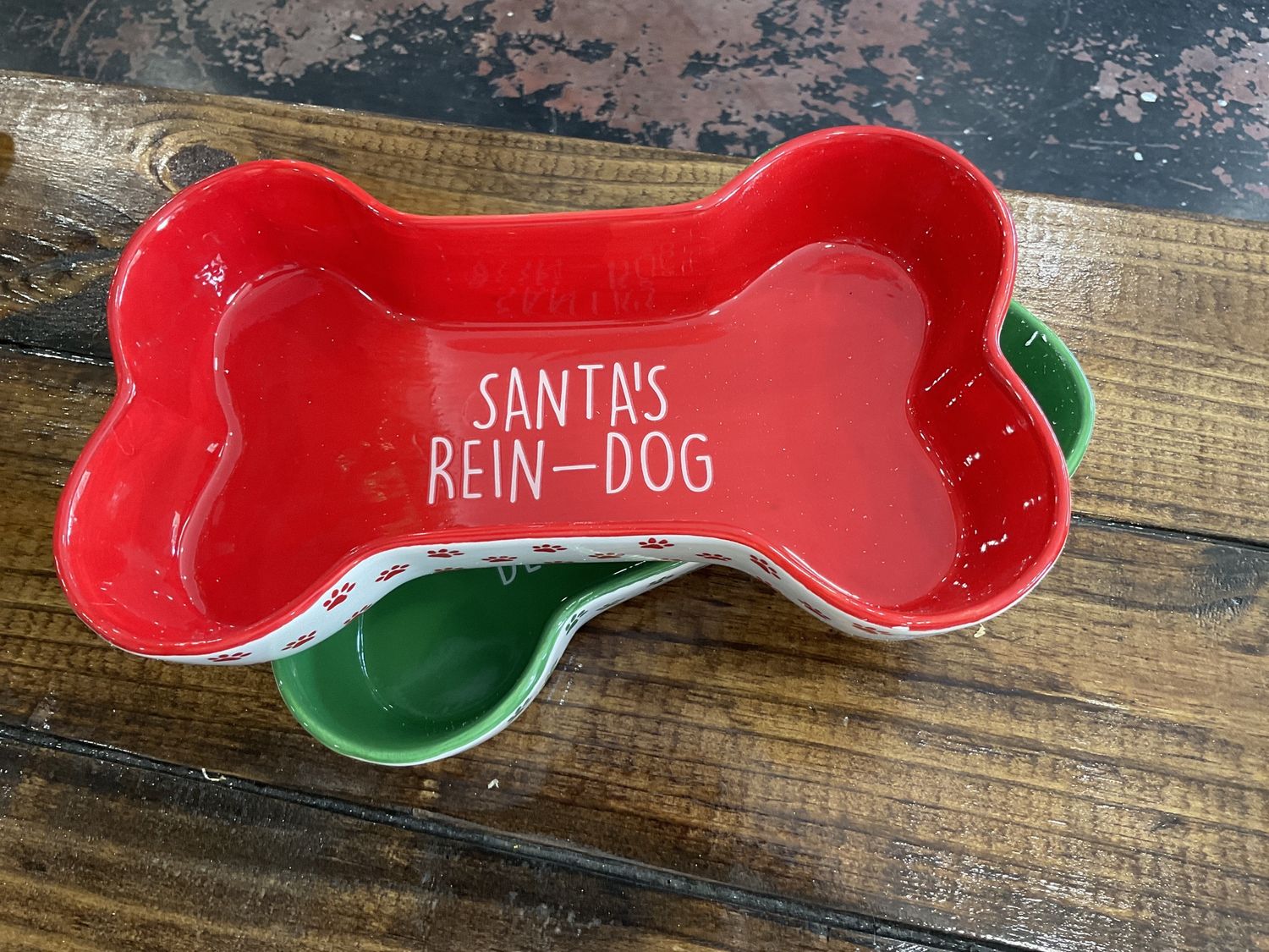 Holiday pet bowl
