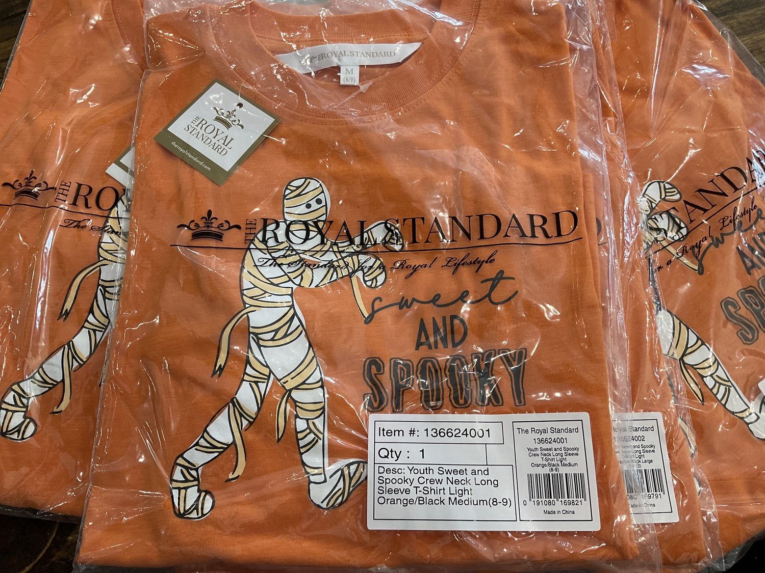 Youth Sweet &amp; Spooky t shirt, Size: Medium