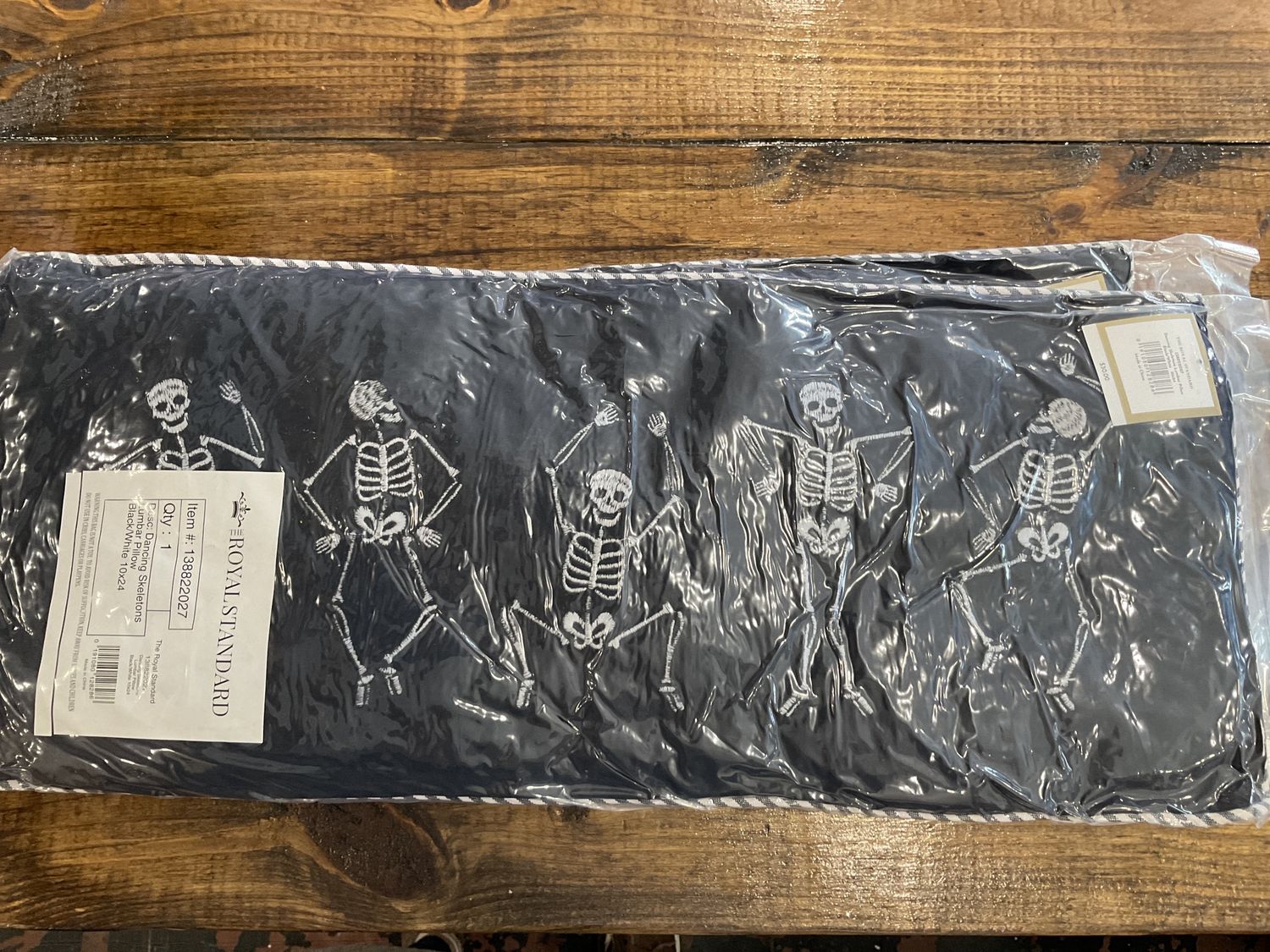 Dancing Skeletons pillow