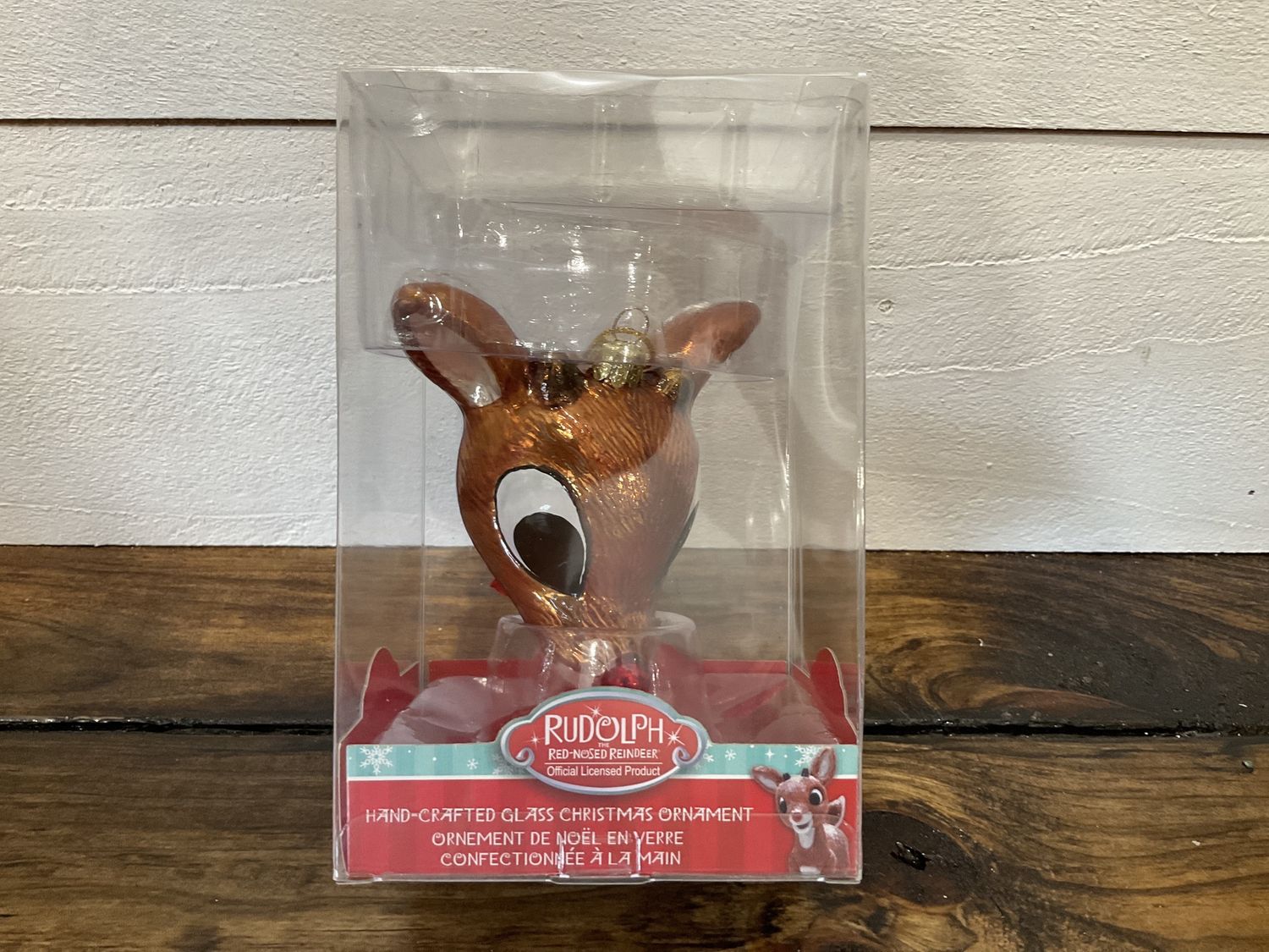 Rudolph head ornament
