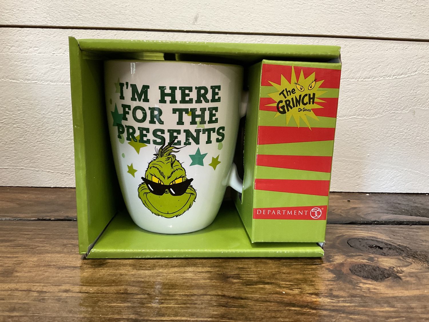 I’m here for the Presents mug