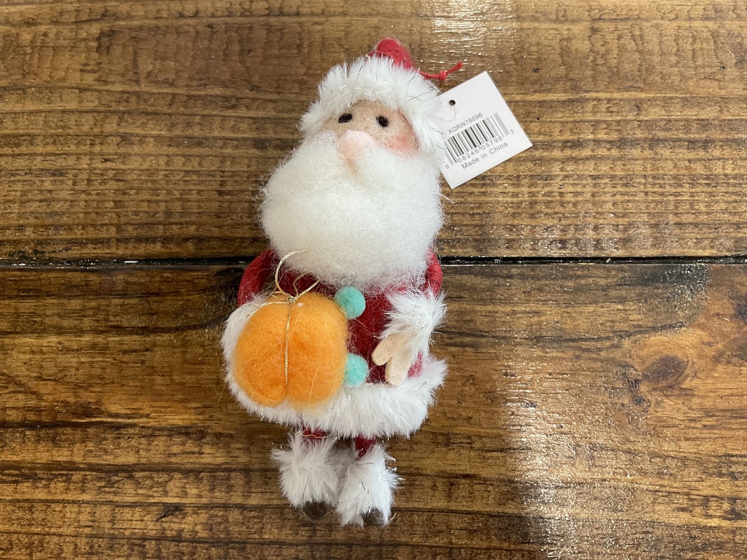 Santa Gift Ornament