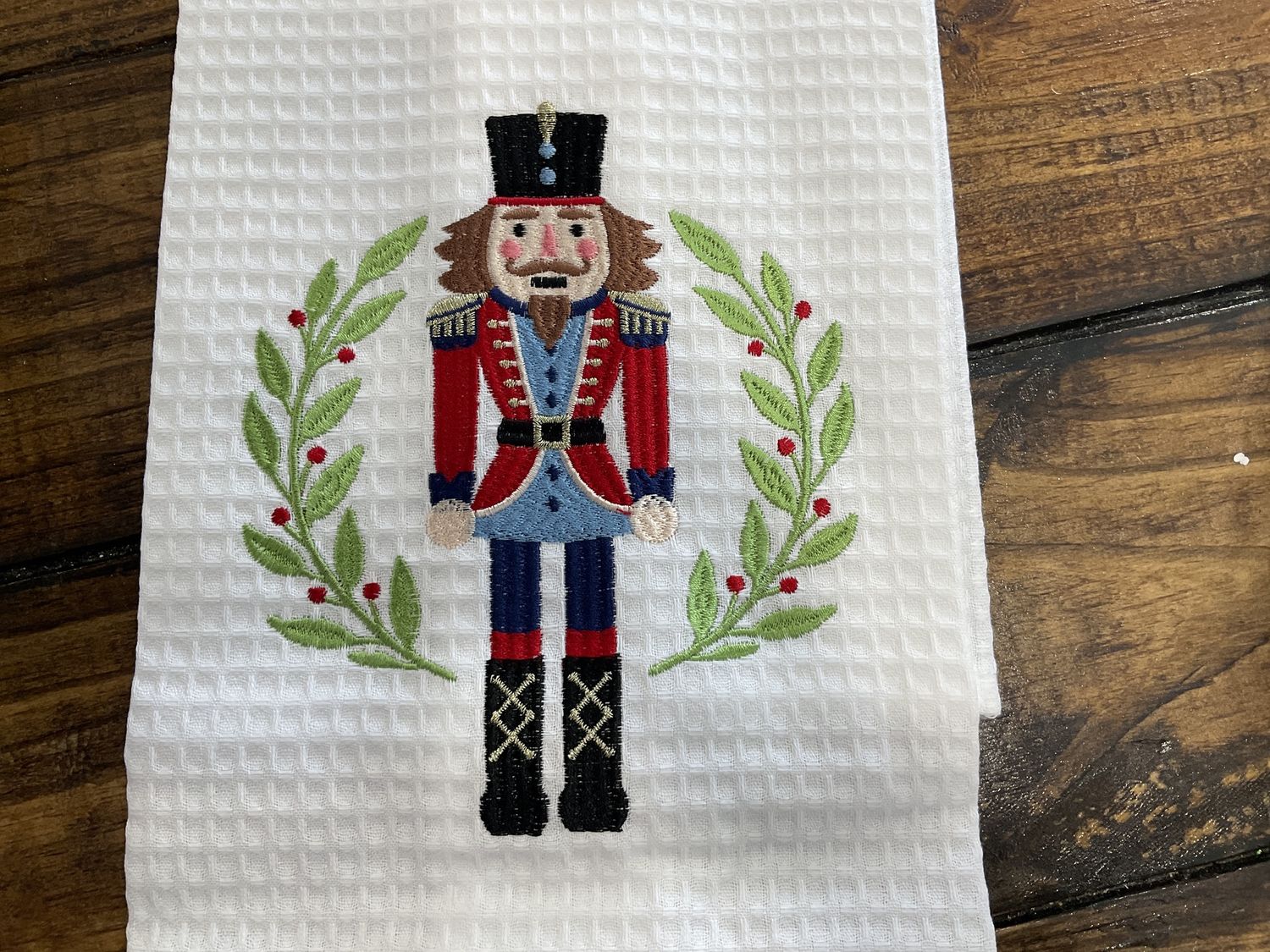 Nutcracker tea towel