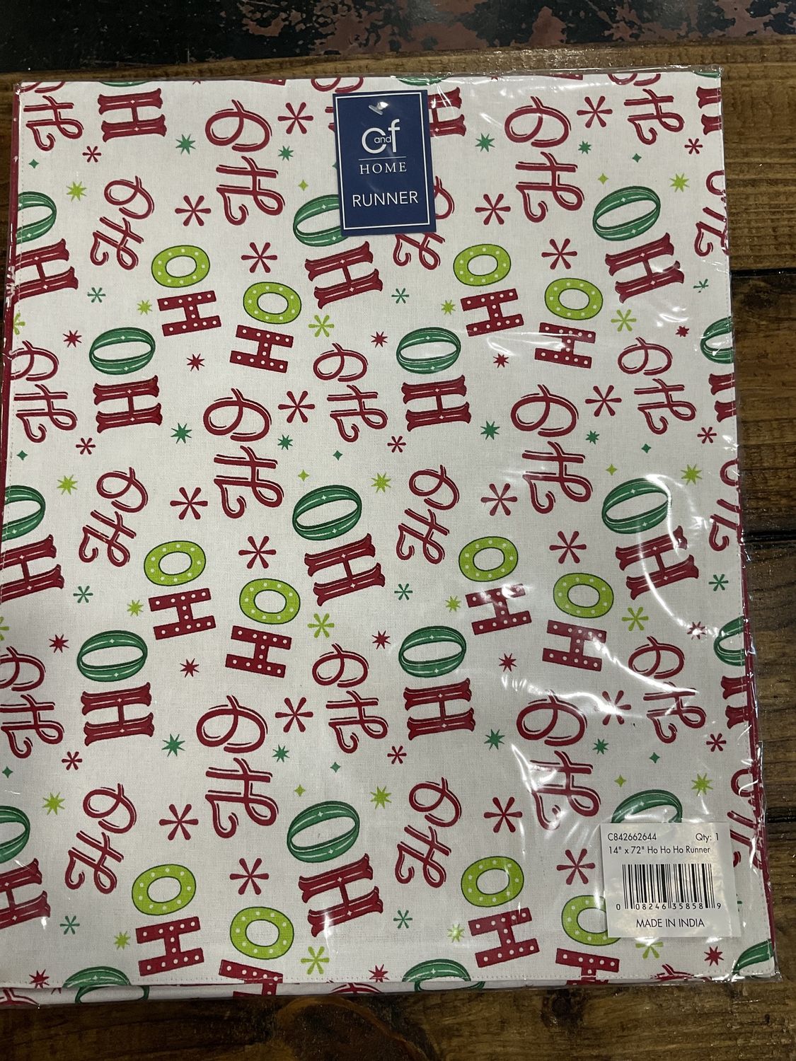 Ho ho ho table runner