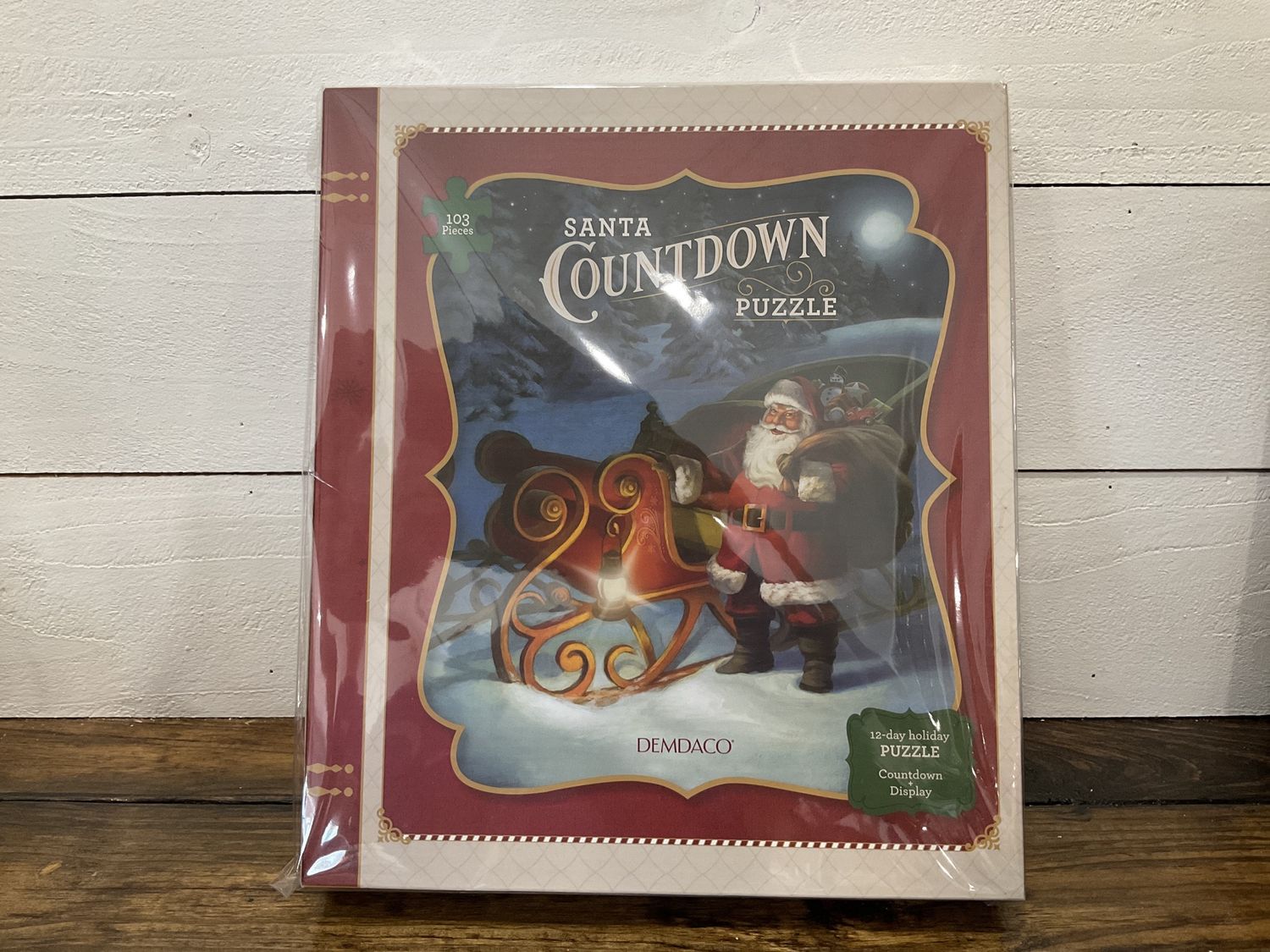 Santa countdown puzzle